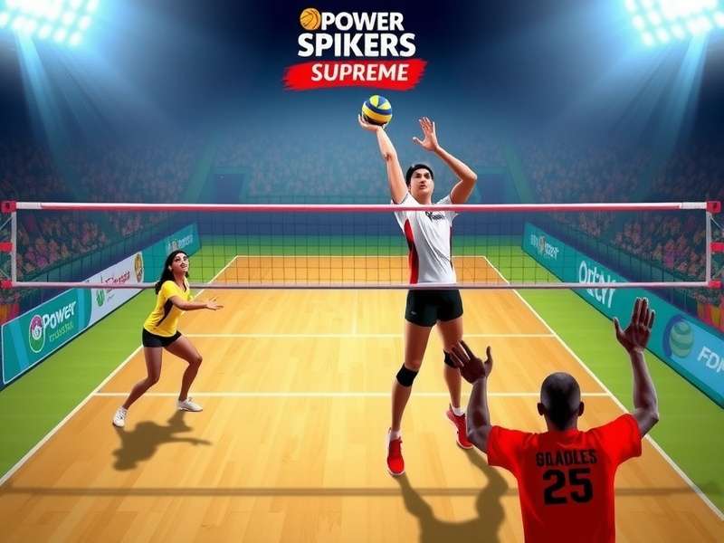 Indian Volleyball Tournament in Power Spikers